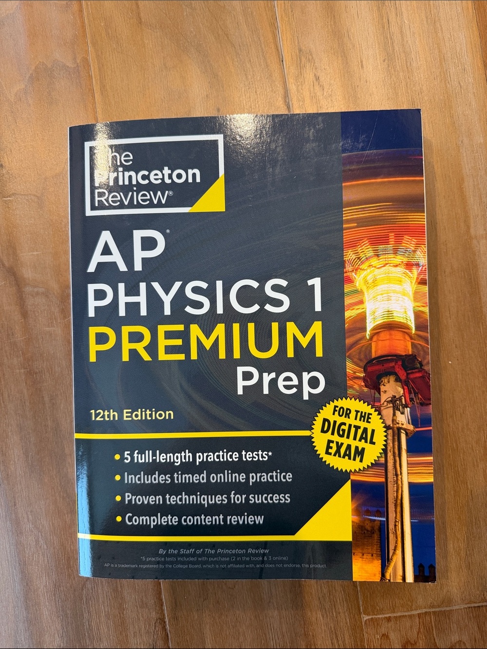 The Princeton Review AP Physics 1 Premium Prep – 12th Edition
